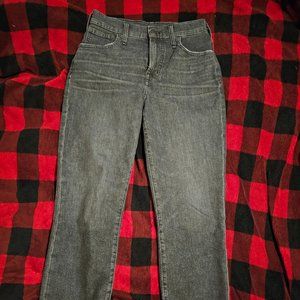 Madewell perfect vintage crop Jean lunar wash